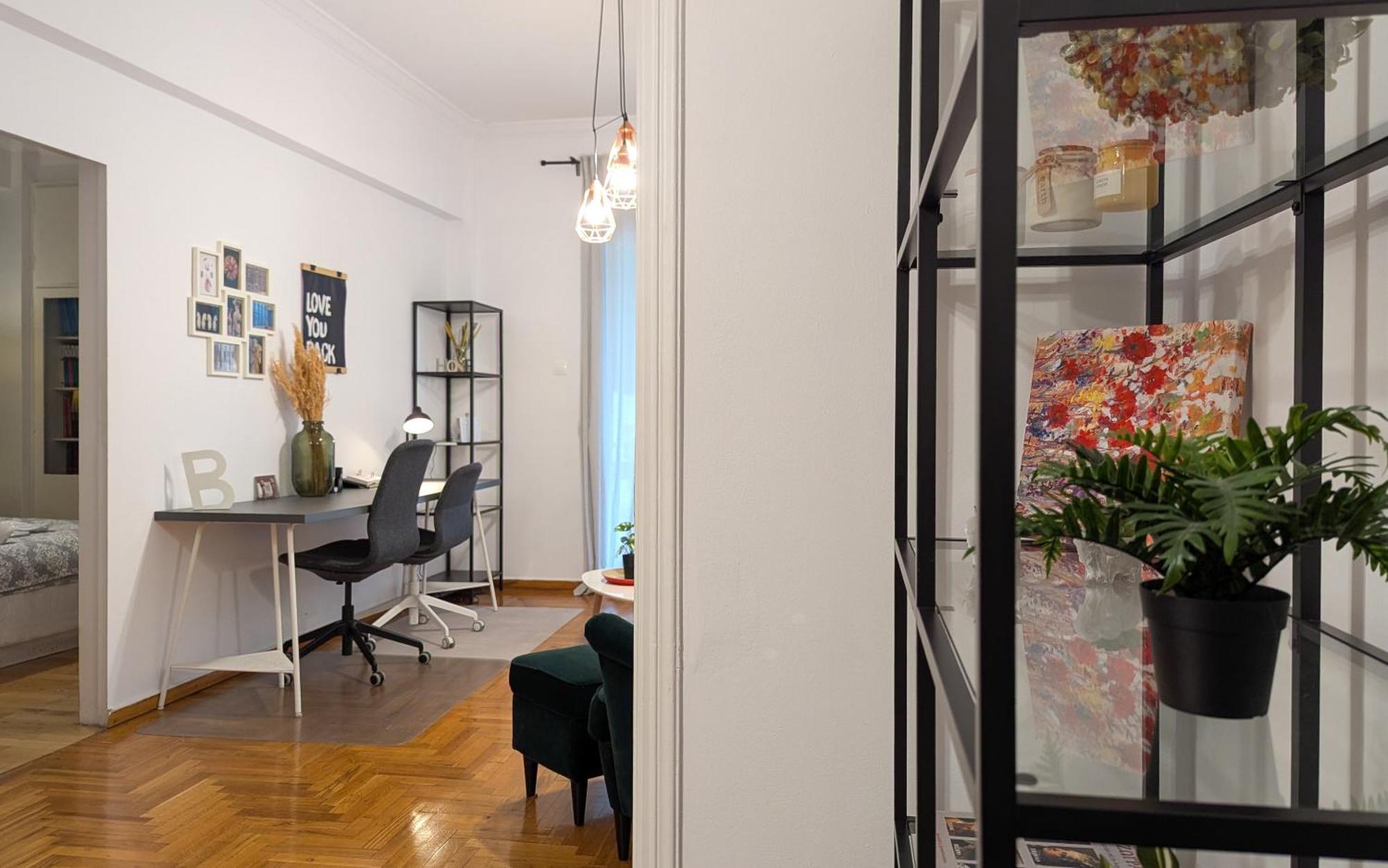 Spacious Apt For 5 Guests Next To Acropolis&Metro Athen Eksteriør billede